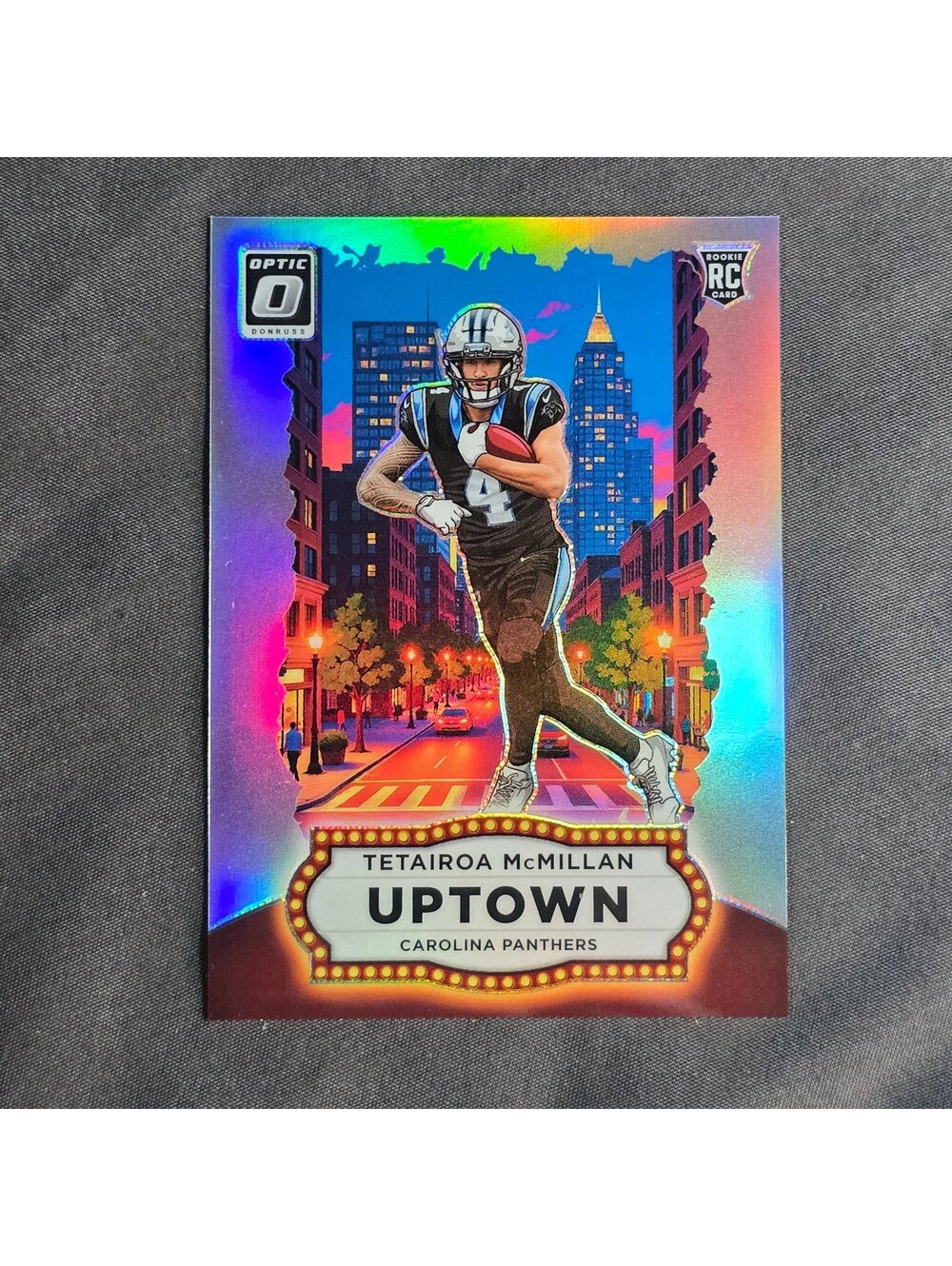 Tetairoa McMillan Rookie Uptown 2025 Donruss Optic #20 RC SSP Case Hit Panthers - Picture 1 of 6